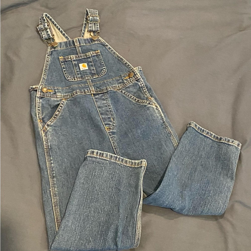 Carhartt Classic Blue Denim Overalls